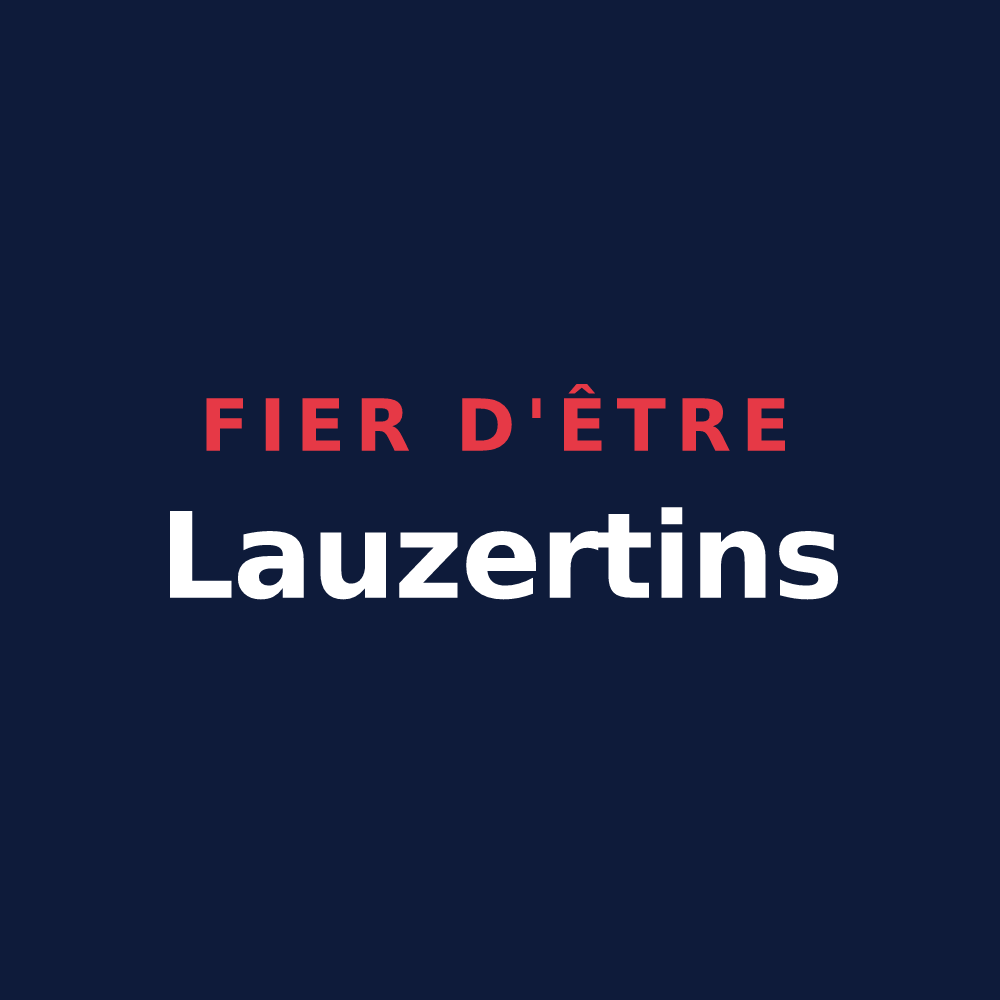 T-shirt « Fier d'être Lauzertins » — design pour Lauzerte