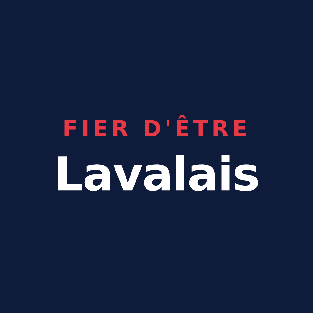 T-shirt « Fier d'être Lavalais » — design pour Laval-du-Tarn