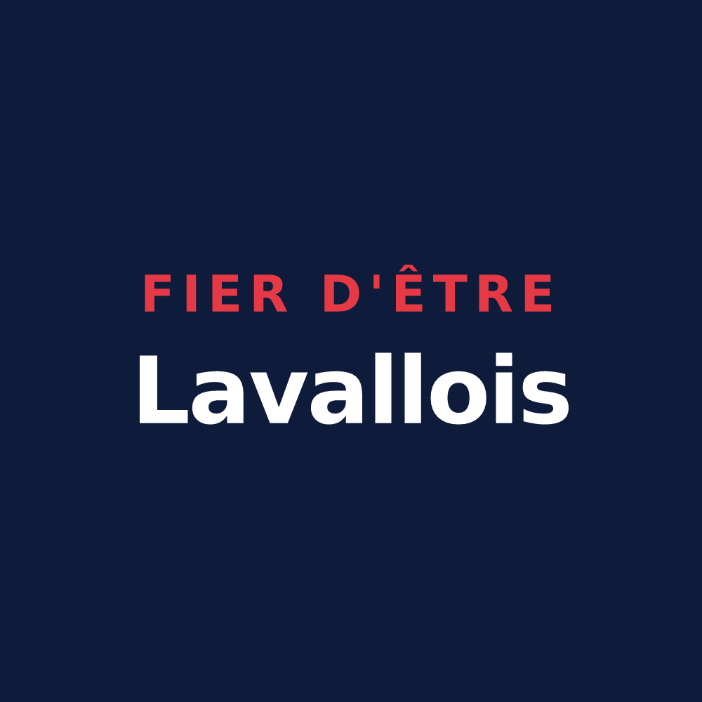 T-shirt « Fier d'être Lavallois » — design pour Laval-en-Belledonne