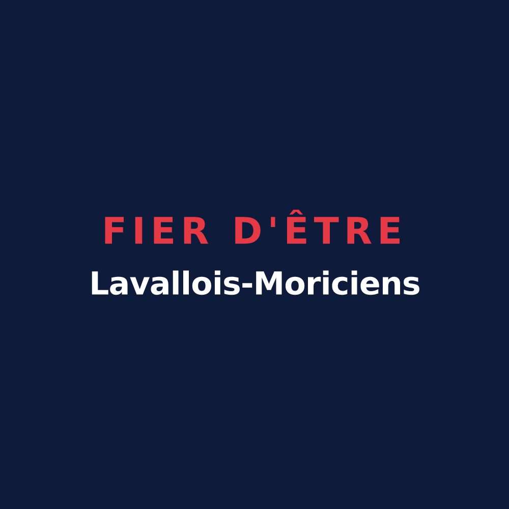 T-shirt « Fier d'être Lavallois-Moriciens » — design pour Laval-Morency