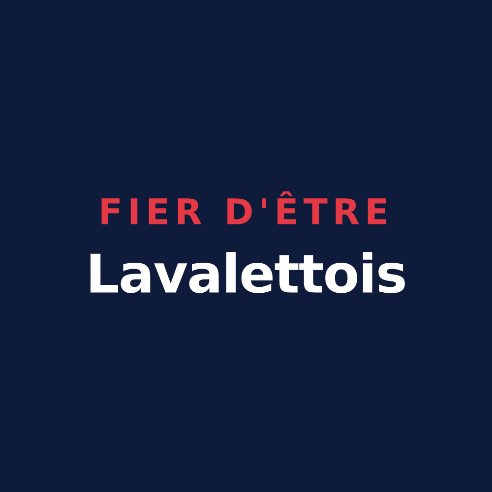 T-shirt « Fier d'être Lavalettois » — design pour Lavalette