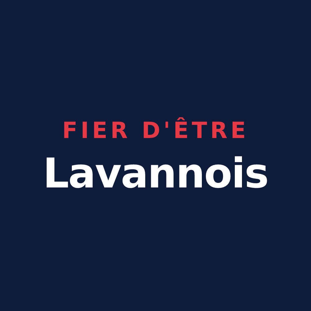 T-shirt « Fier d'être Lavannois » — design pour Lavannes