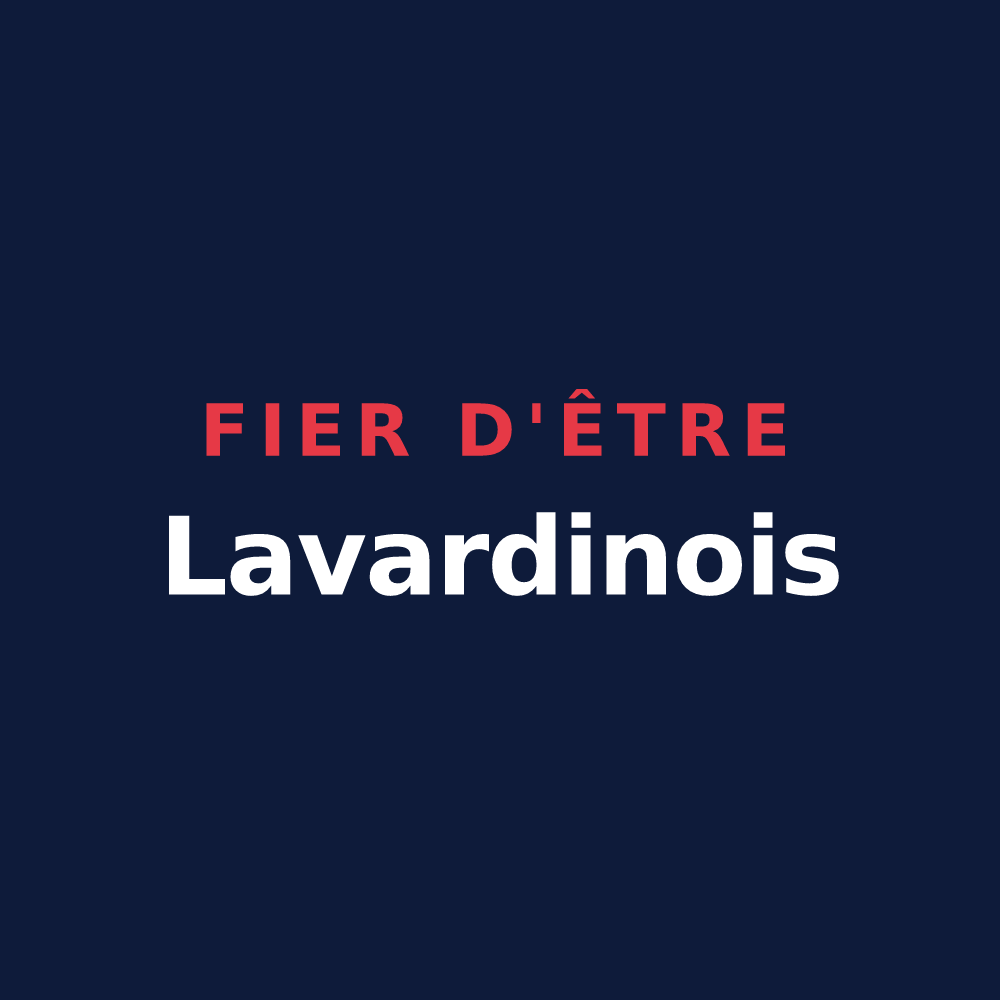 T-shirt « Fier d'être Lavardinois » — design pour Lavardin