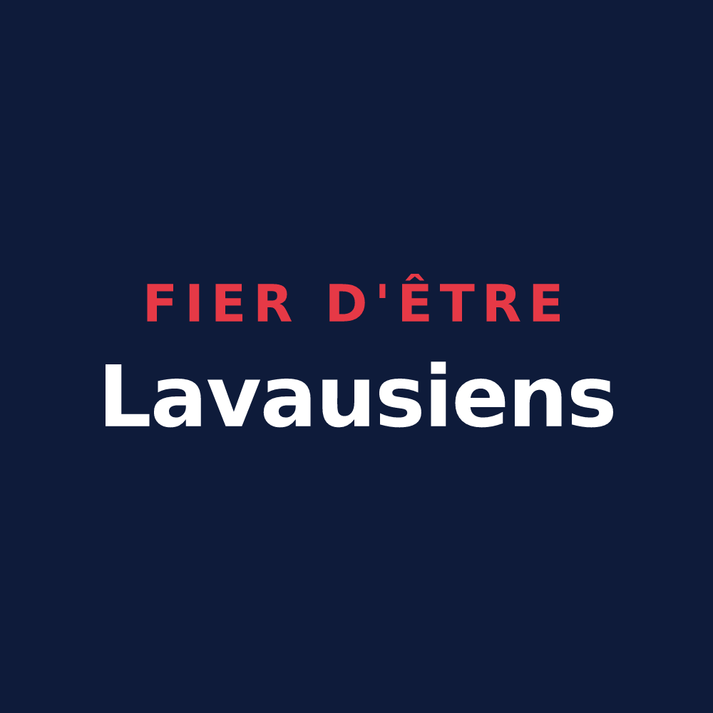 T-shirt « Fier d'être Lavausiens » — design pour Lavau-sur-Loire