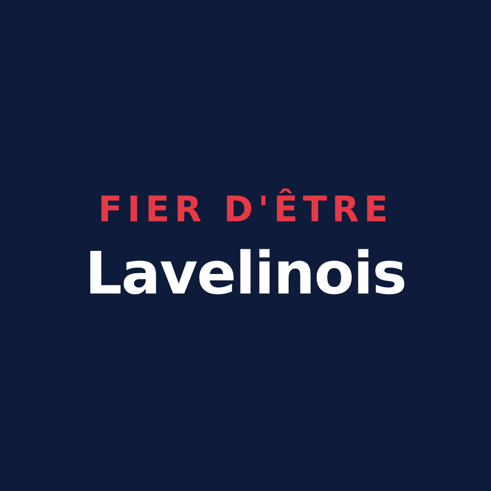 T-shirt « Fier d'être Lavelinois » — design pour Laveline-devant-Bruyères
