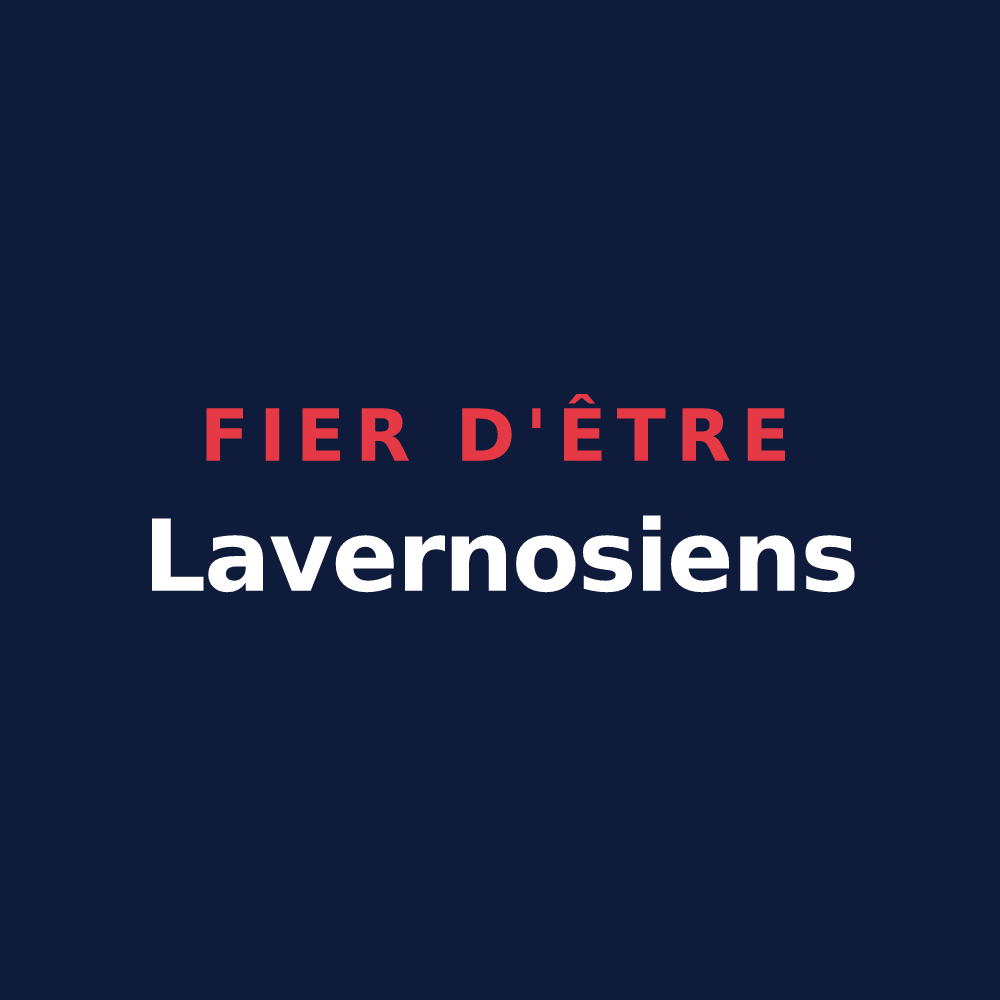 T-shirt « Fier d'être Lavernosiens » — design pour Lavernose-Lacasse