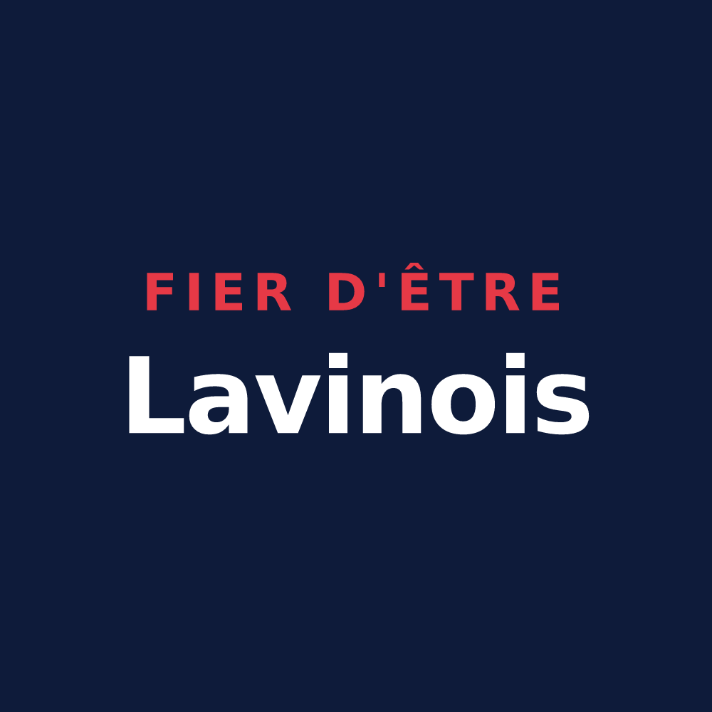 T-shirt « Fier d'être Lavinois » — design pour Lavigny