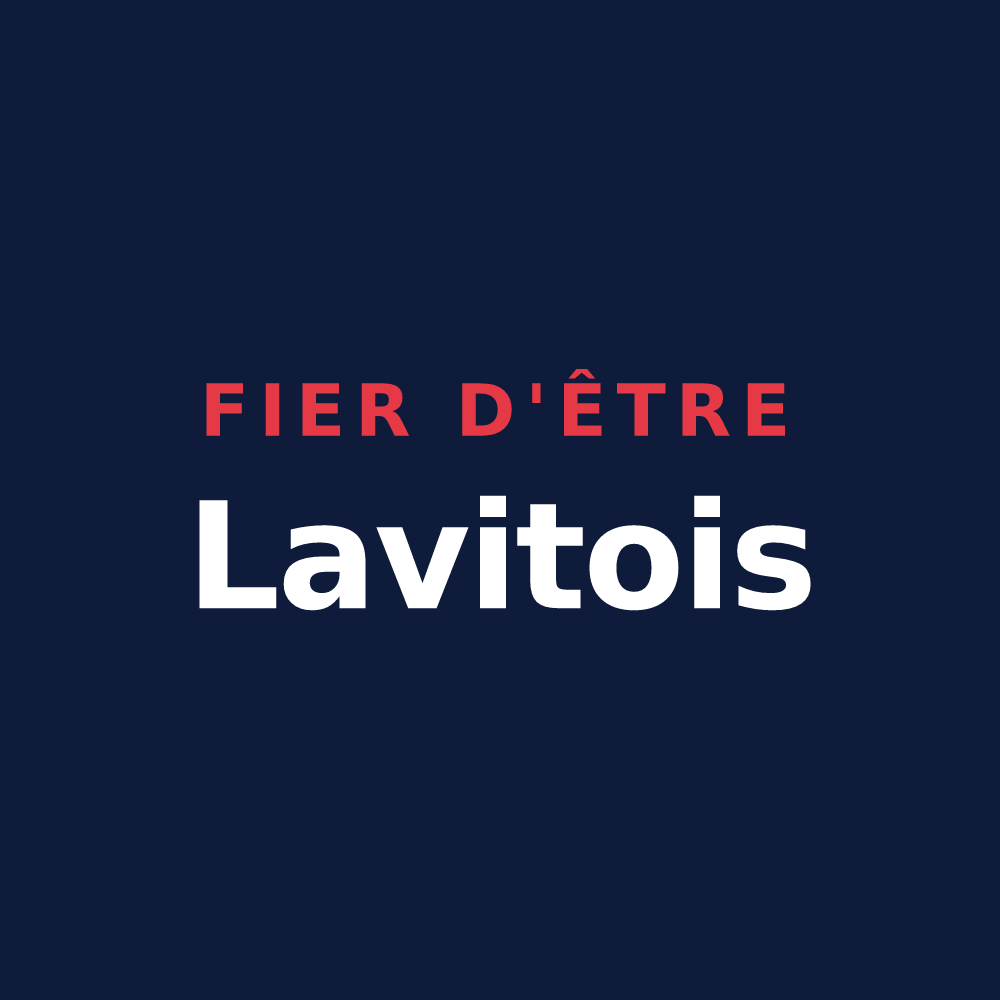 T-shirt « Fier d'être Lavitois » — design pour Lavit