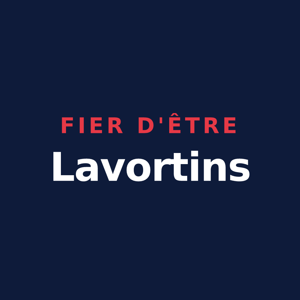 T-shirt « Fier d'être Lavortins » — design pour Lavours