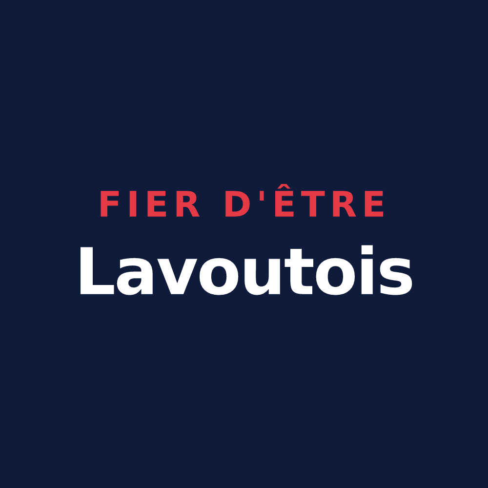 T-shirt « Fier d'être Lavoutois » — design pour Lavoûte-sur-Loire