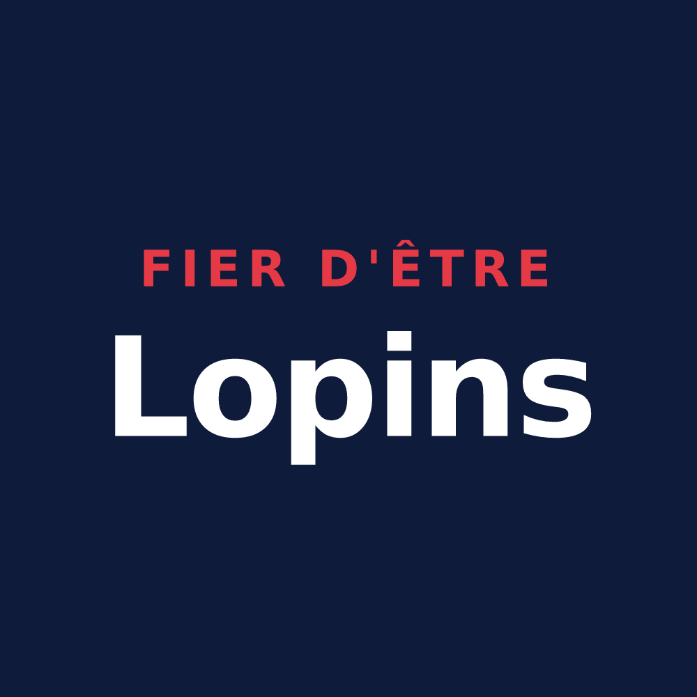 T-shirt « Fier d'être Lopins » — design pour Lavoye