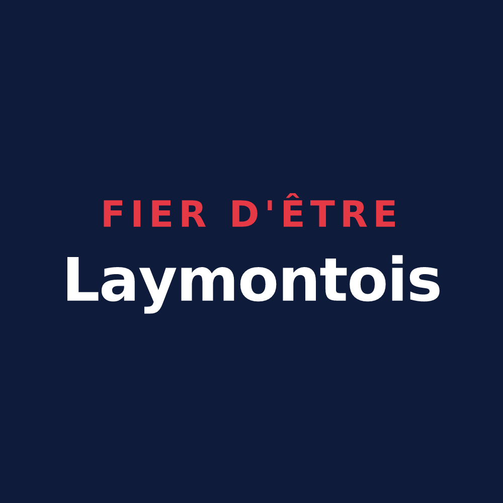 T-shirt « Fier d'être Laymontois » — design pour Laymont