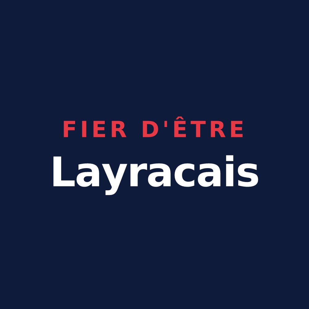 T-shirt « Fier d'être Layracais » — design pour Layrac