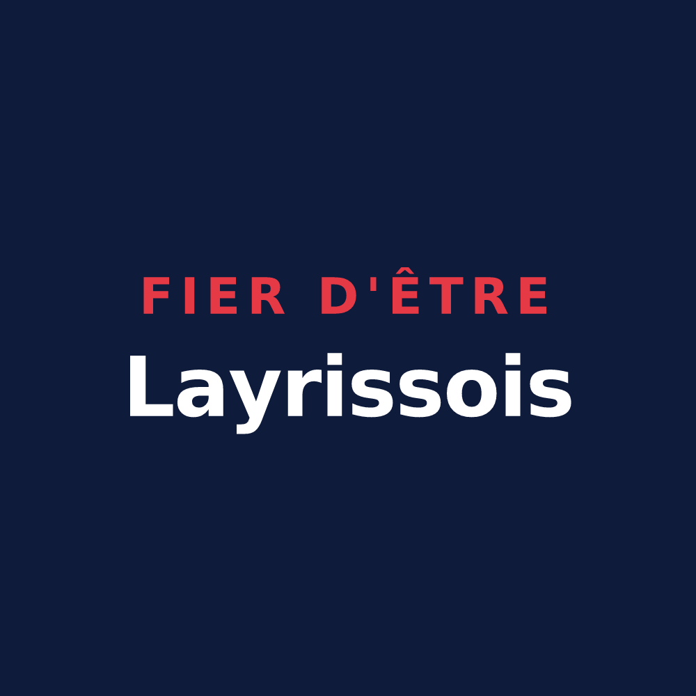 T-shirt « Fier d'être Layrissois » — design pour Layrisse