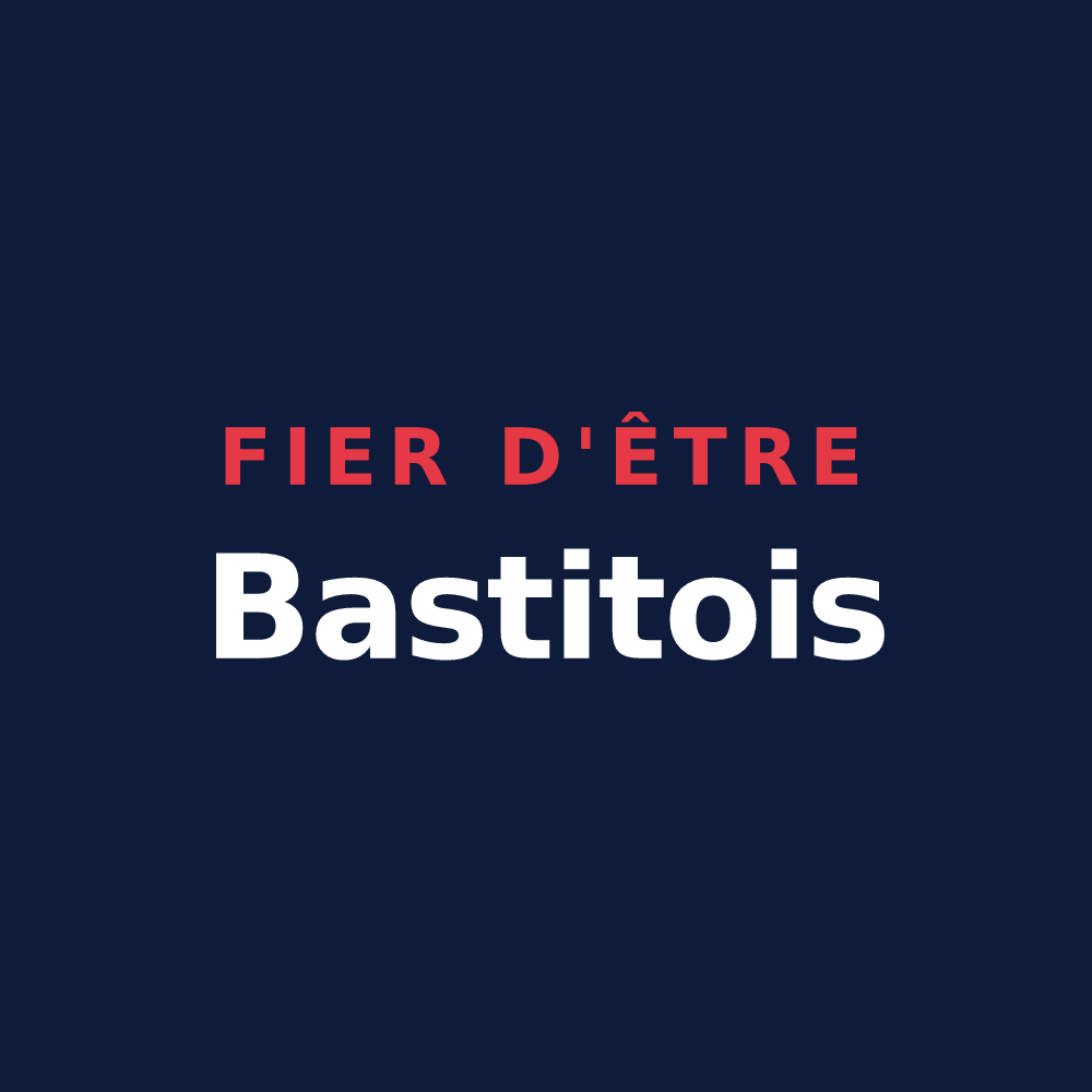 T-shirt « Fier d'être Bastitois » — design pour Le Bastit