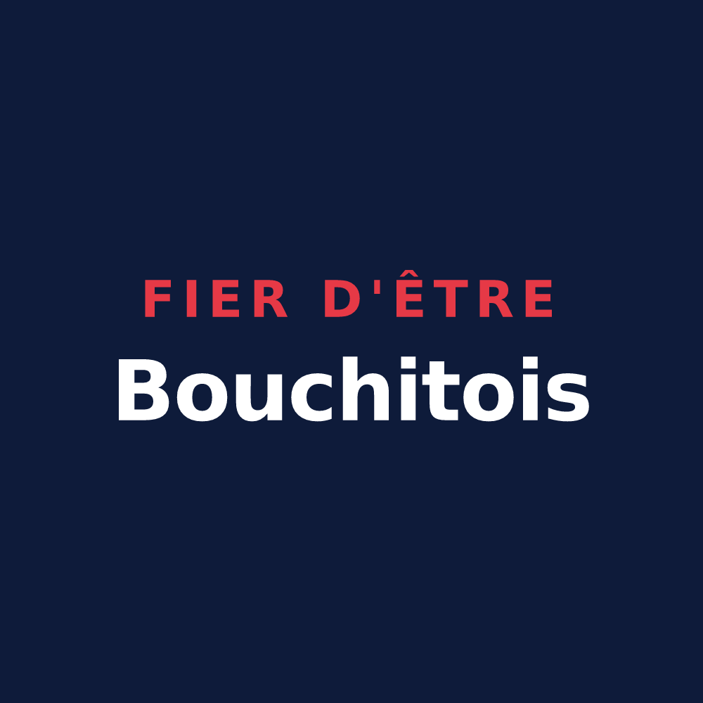 T-shirt « Fier d'être Bouchitois » — design pour Le Bouchet-Saint-Nicolas