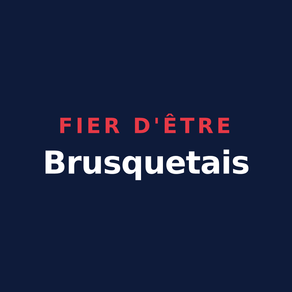 T-shirt « Fier d'être Brusquetais » — design pour Le Brusquet