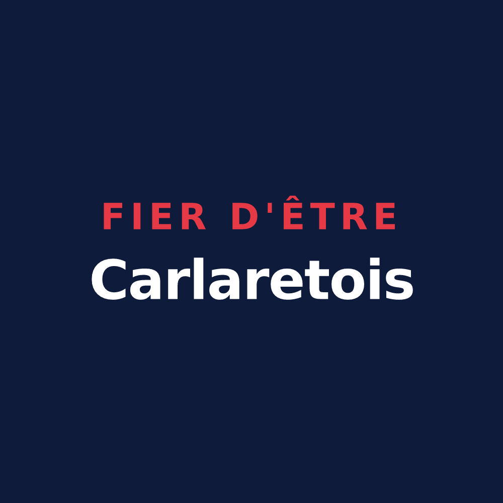 T-shirt « Fier d'être Carlaretois » — design pour Le Carlaret