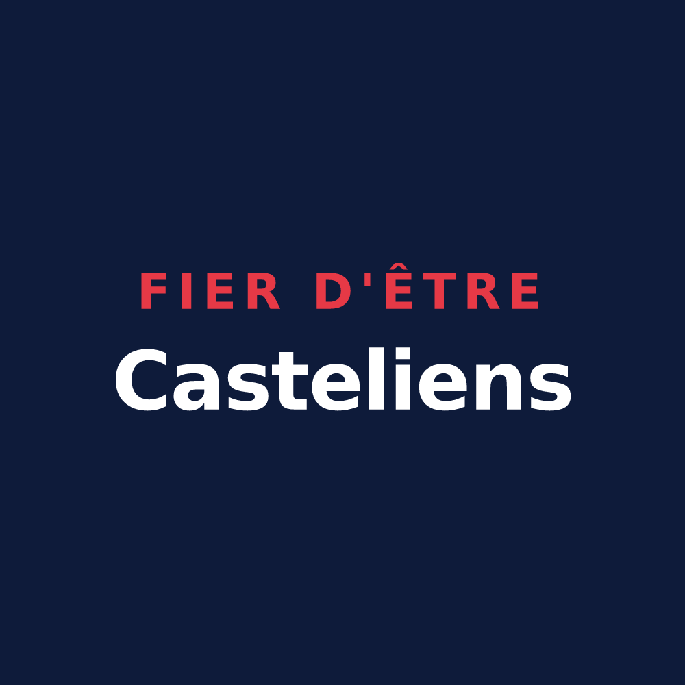 T-shirt « Fier d'être Casteliens » — design pour Le Catelier