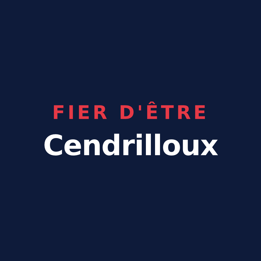 T-shirt « Fier d'être Cendrilloux » — design pour Le Cendre