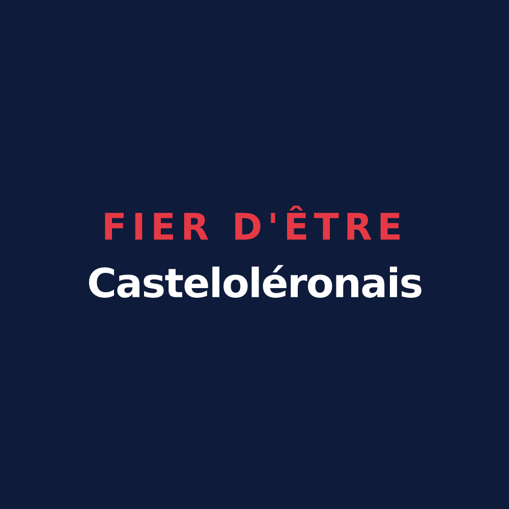 T-shirt « Fier d'être Casteloléronais » — design pour Le Château-d'Oléron