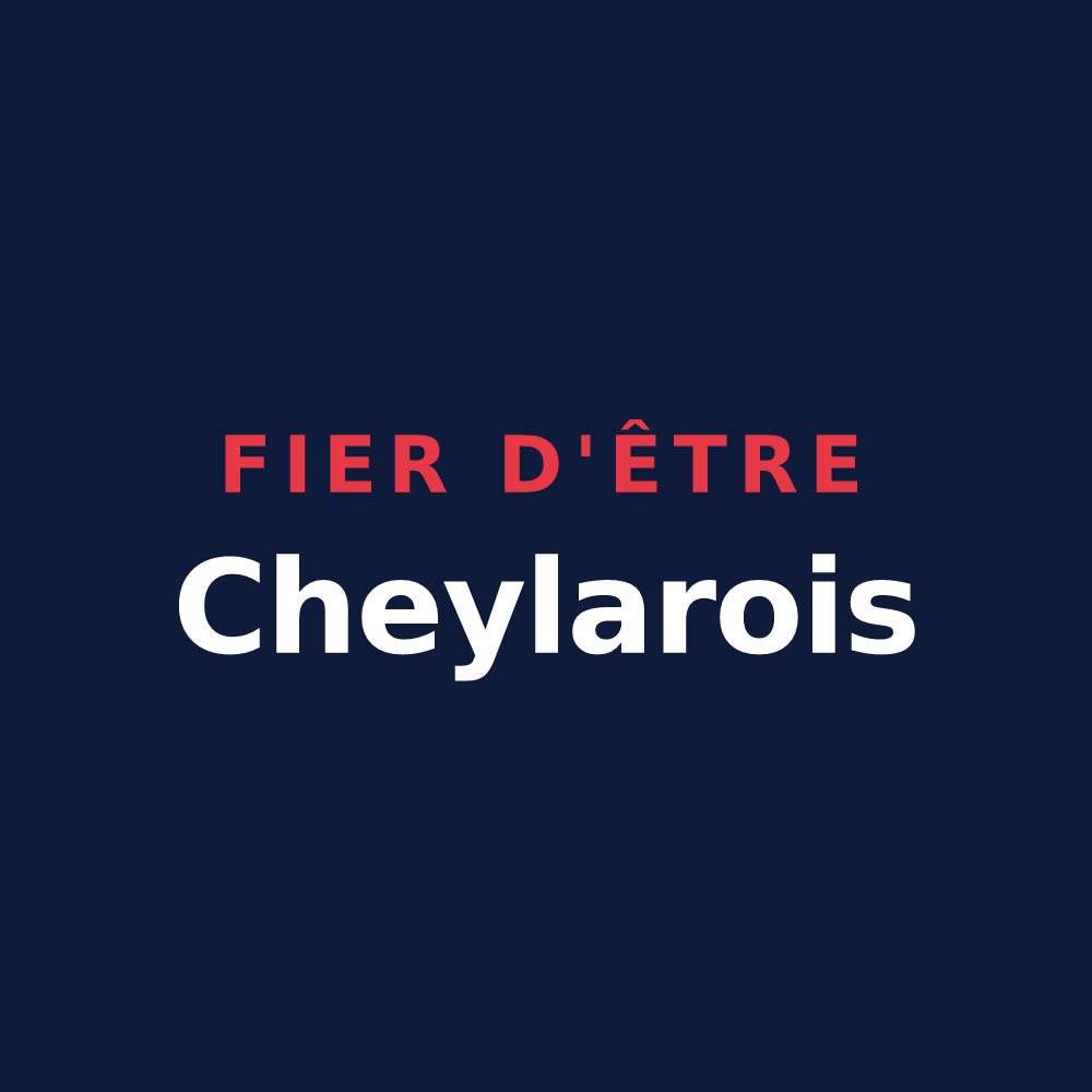 T-shirt « Fier d'être Cheylarois » — design pour Le Cheylard