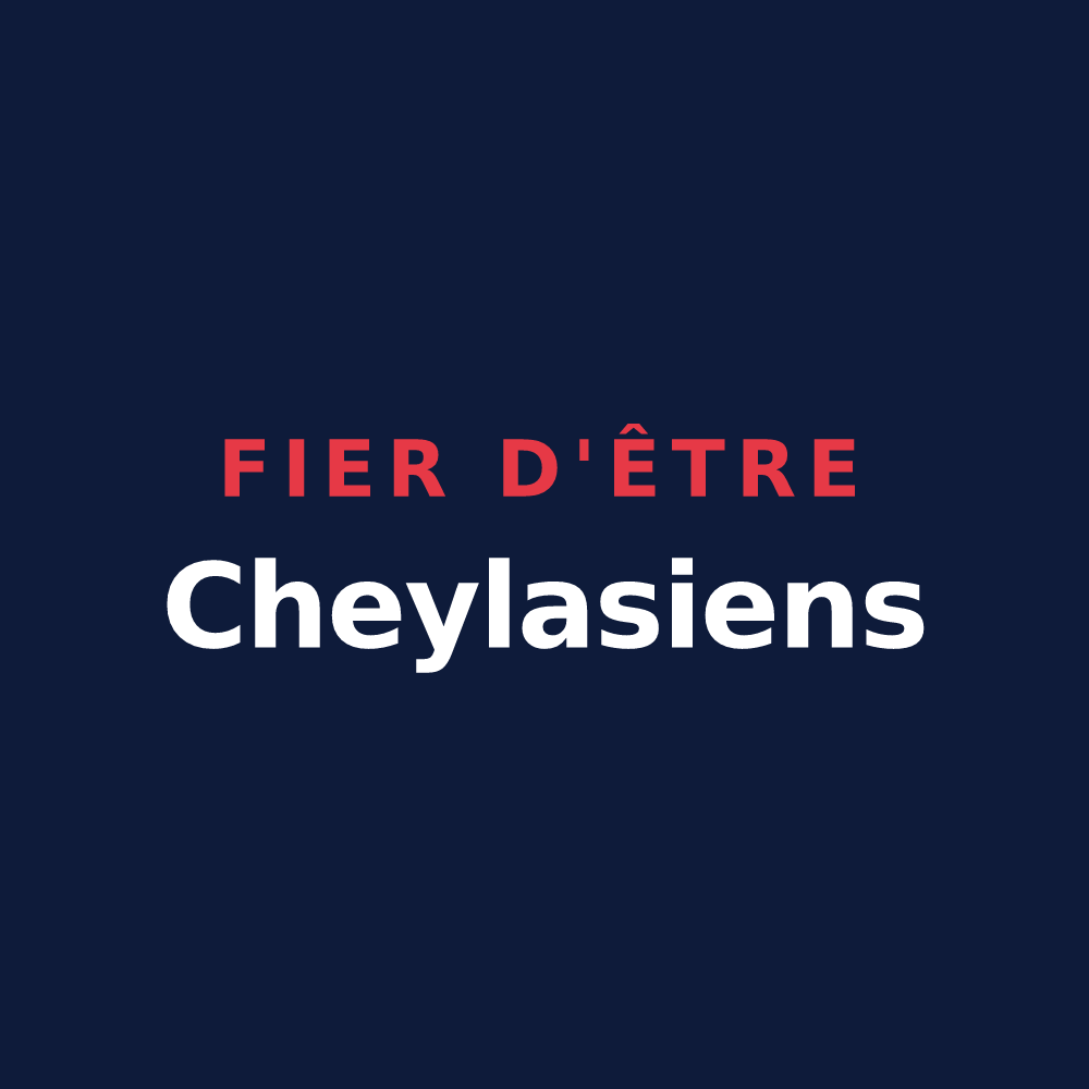 T-shirt « Fier d'être Cheylasiens » — design pour Le Cheylas