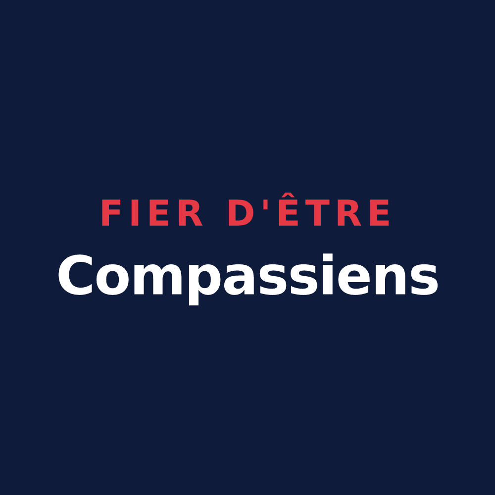 T-shirt « Fier d'être Compassiens » — design pour Le Compas