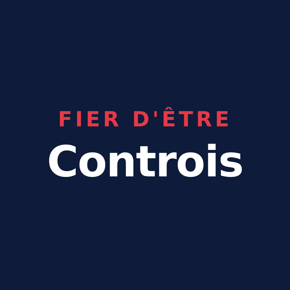 T-shirt « Fier d'être Controis » — design pour Le Controis-en-Sologne