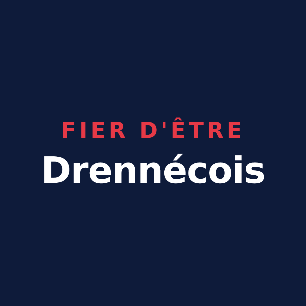 T-shirt « Fier d'être Drennécois » — design pour Le Drennec