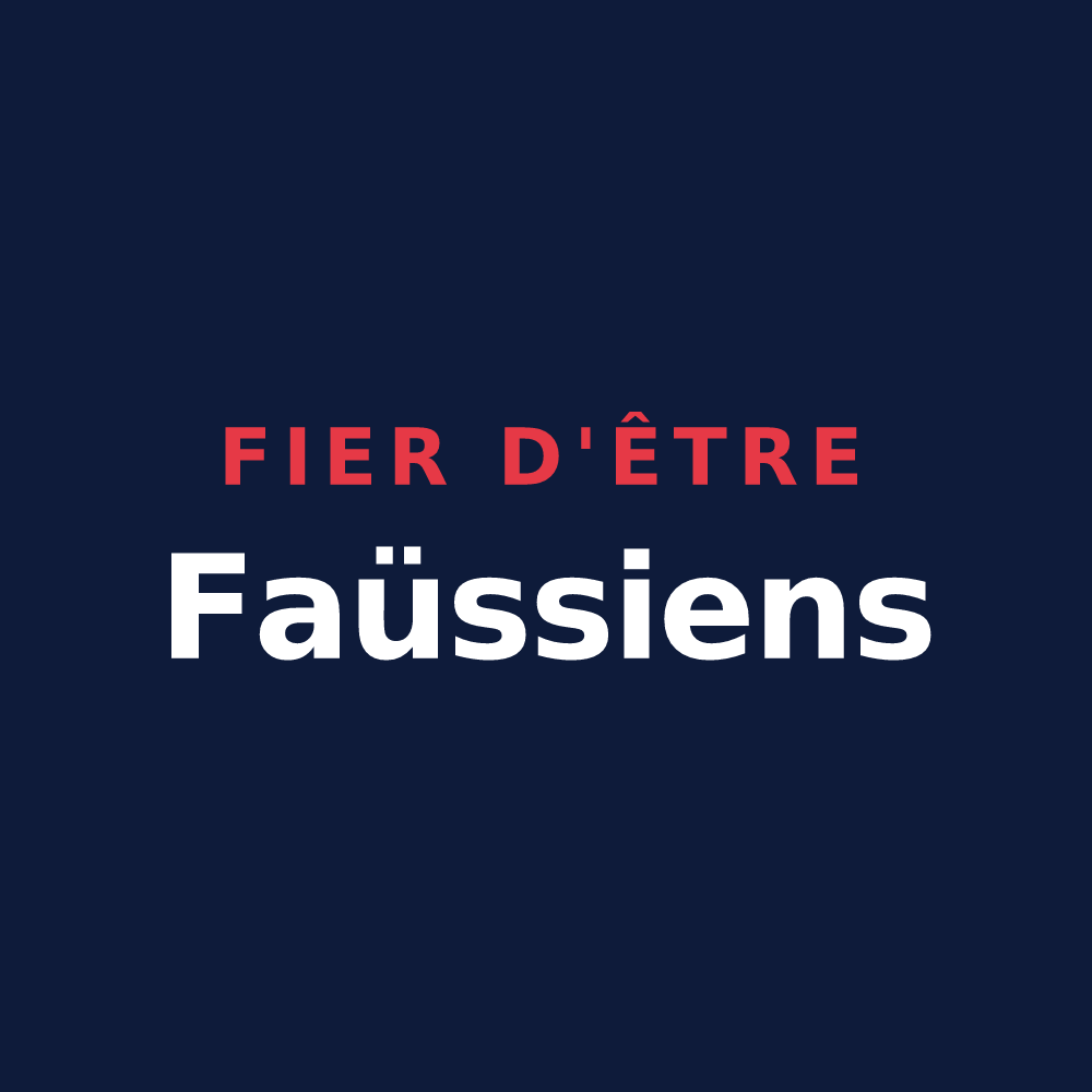 T-shirt « Fier d'être Faüssiens » — design pour Le Faulq