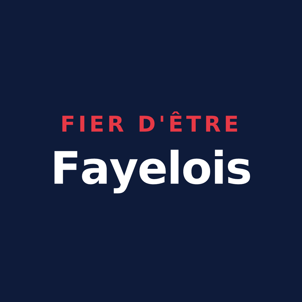 T-shirt « Fier d'être Fayelois » — design pour Le Fayel