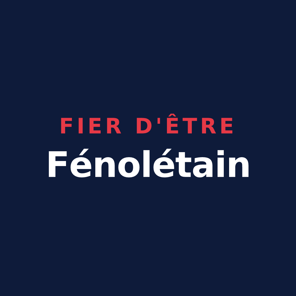 T-shirt « Fier d'être Fénolétain » — design pour Le Fenouiller
