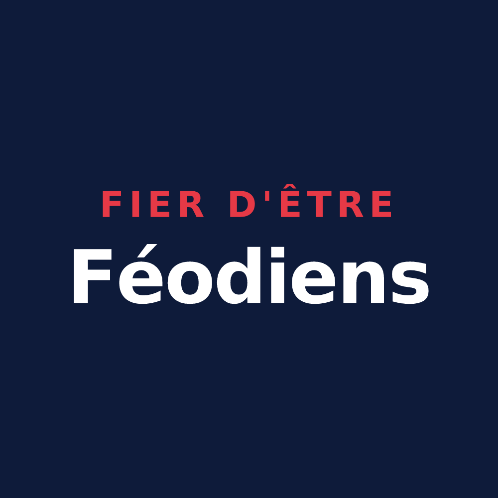 T-shirt « Fier d'être Féodiens » — design pour Le Fieu