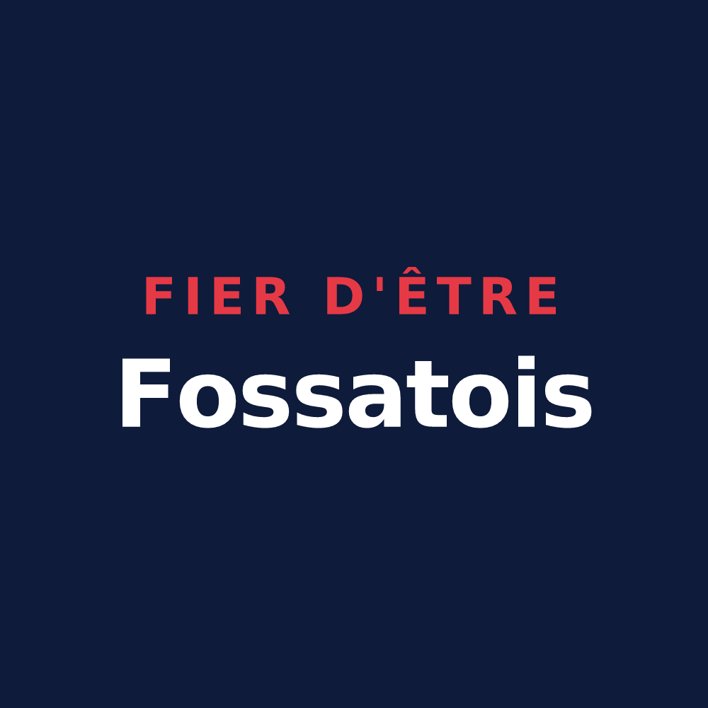 T-shirt « Fier d'être Fossatois » — design pour Le Fossat