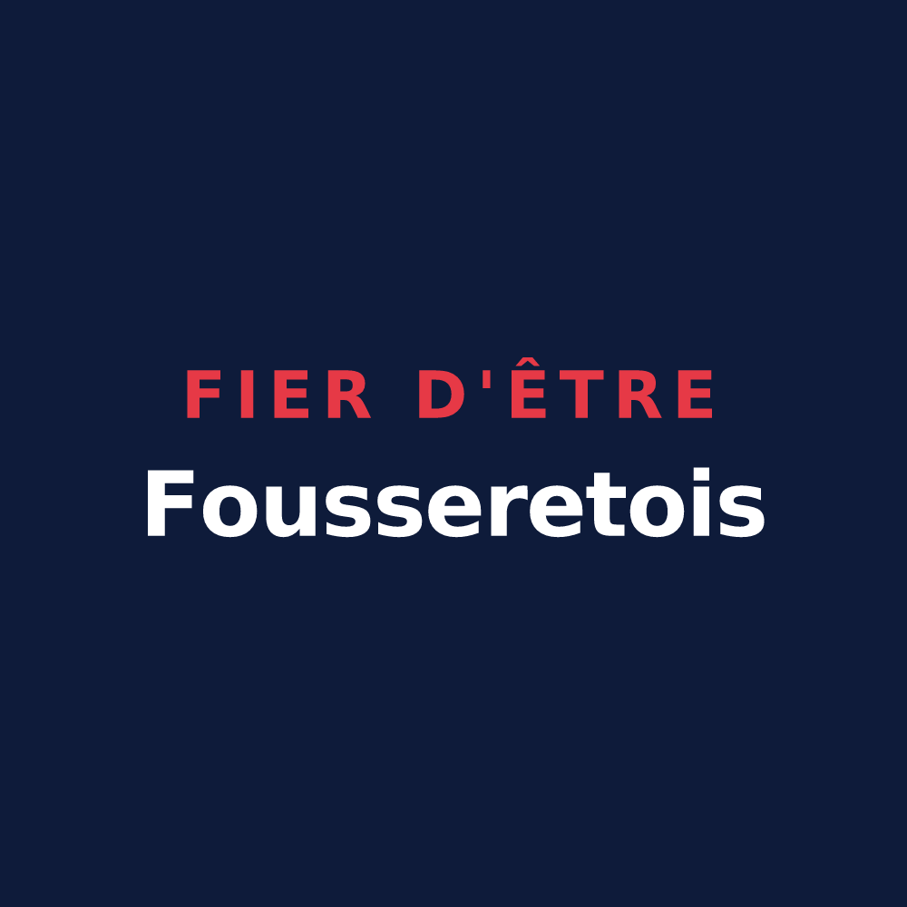 T-shirt « Fier d'être Fousseretois » — design pour Le Fousseret