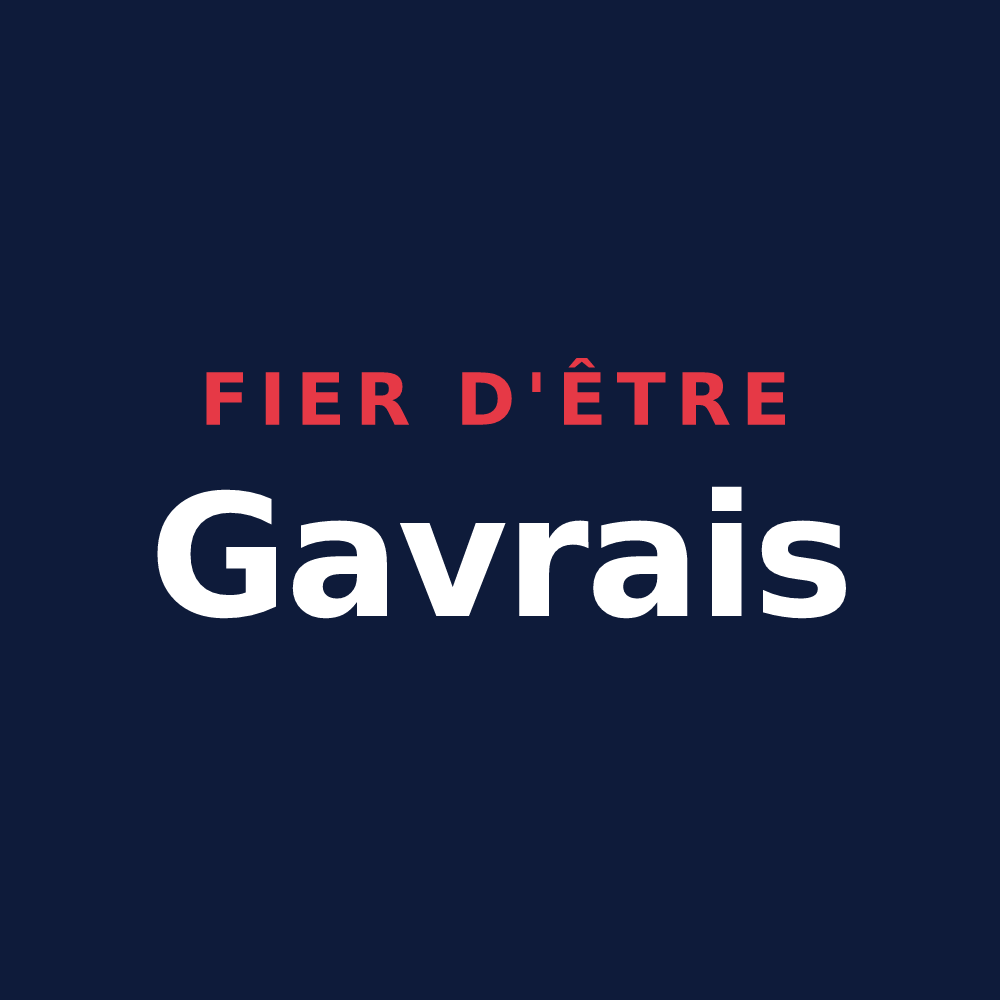 T-shirt « Fier d'être Gavrais » — design pour Le Gâvre