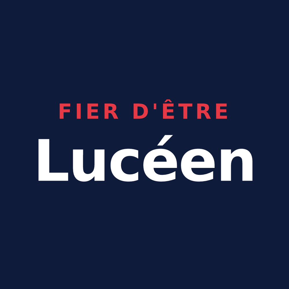 T-shirt « Fier d'être Lucéen » — design pour Le Grand-Lucé