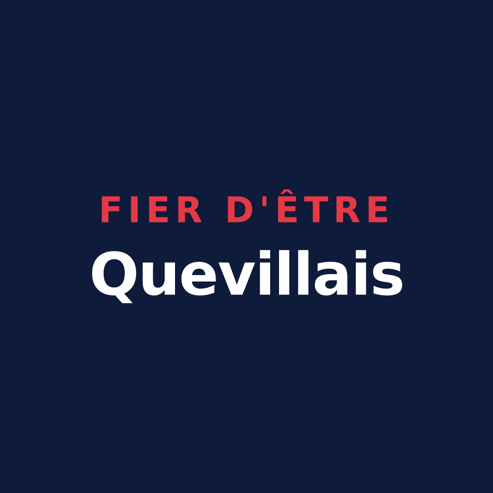 T-shirt « Fier d'être Quevillais » — design pour Le Grand-Quevilly