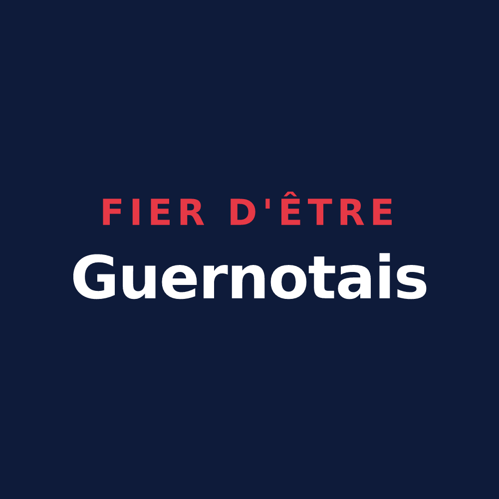 T-shirt « Fier d'être Guernotais » — design pour Le Guerno