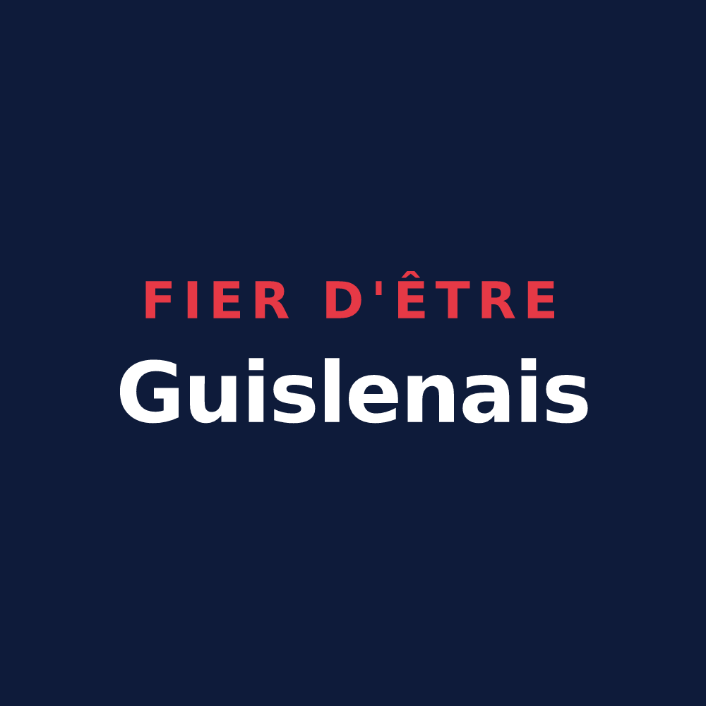 T-shirt « Fier d'être Guislenais » — design pour Le Guislain