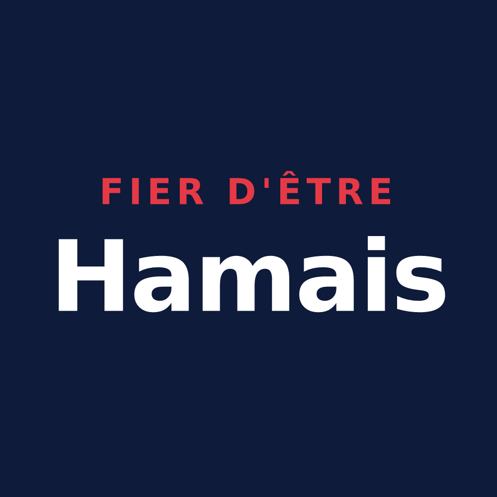 T-shirt « Fier d'être Hamais » — design pour Le Ham