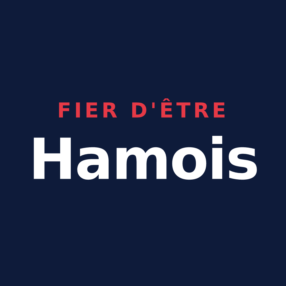 T-shirt « Fier d'être Hamois » — design pour Le Ham