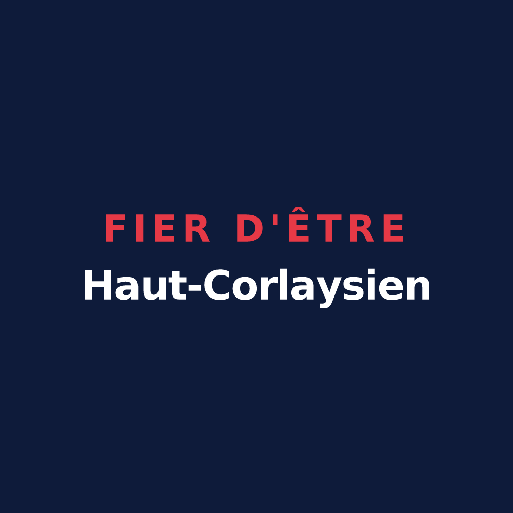 T-shirt « Fier d'être Haut-Corlaysien » — design pour Le Haut-Corlay