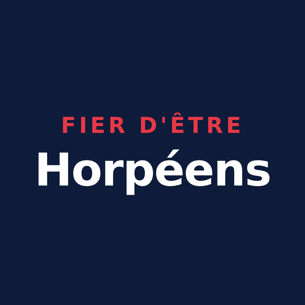 T-shirt « Fier d'être Horpéens » — design pour Le Horps