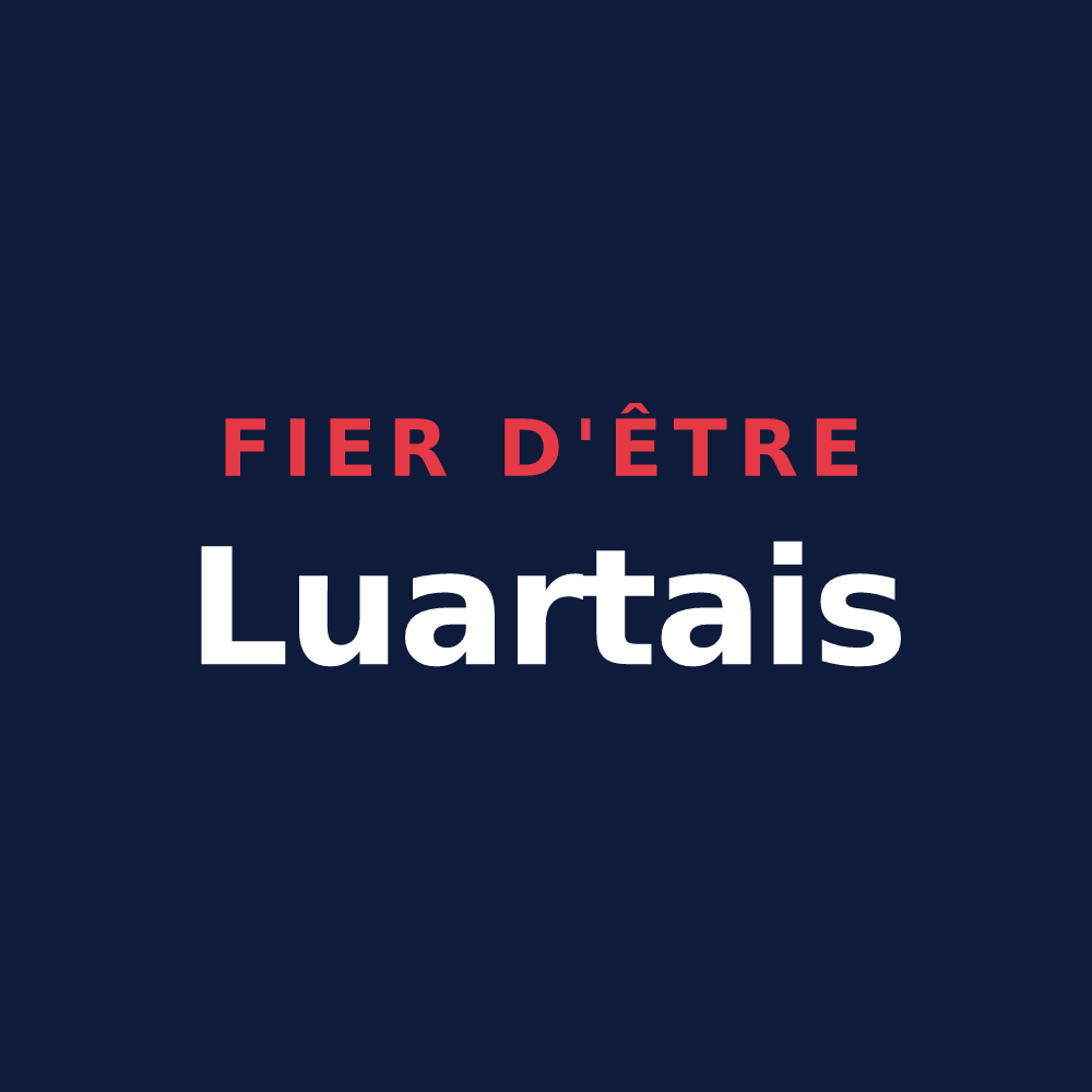 T-shirt « Fier d'être Luartais » — design pour Le Luart