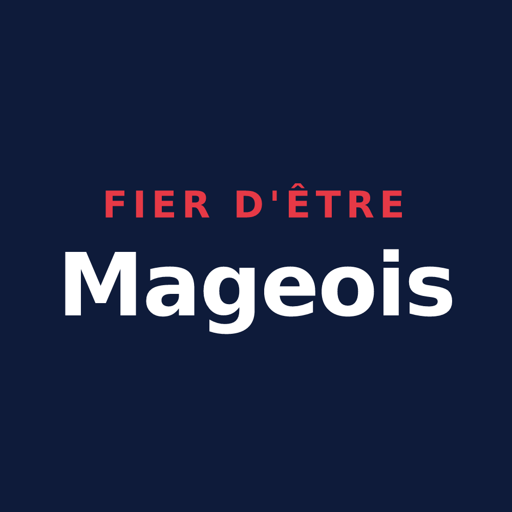 T-shirt « Fier d'être Mageois » — design pour Le Mage