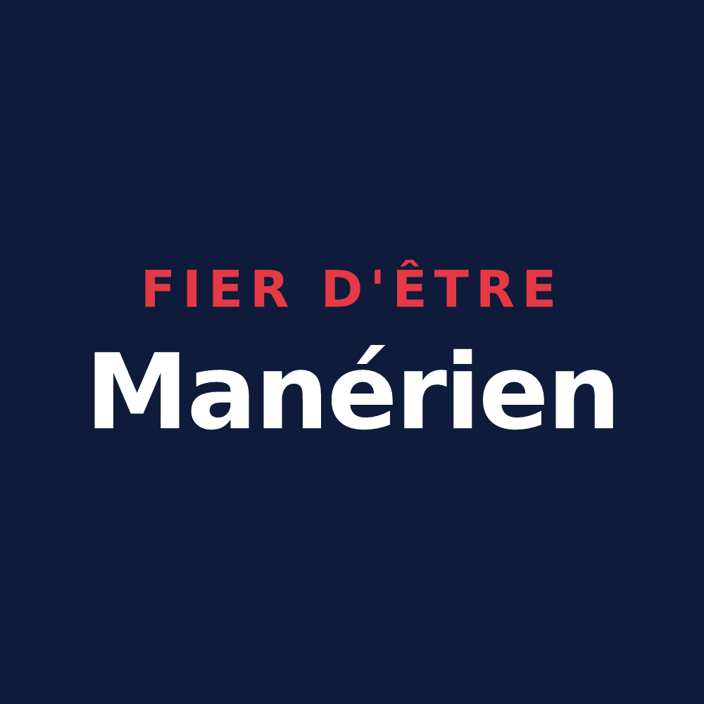 T-shirt « Fier d'être Manérien » — design pour Le Manoir