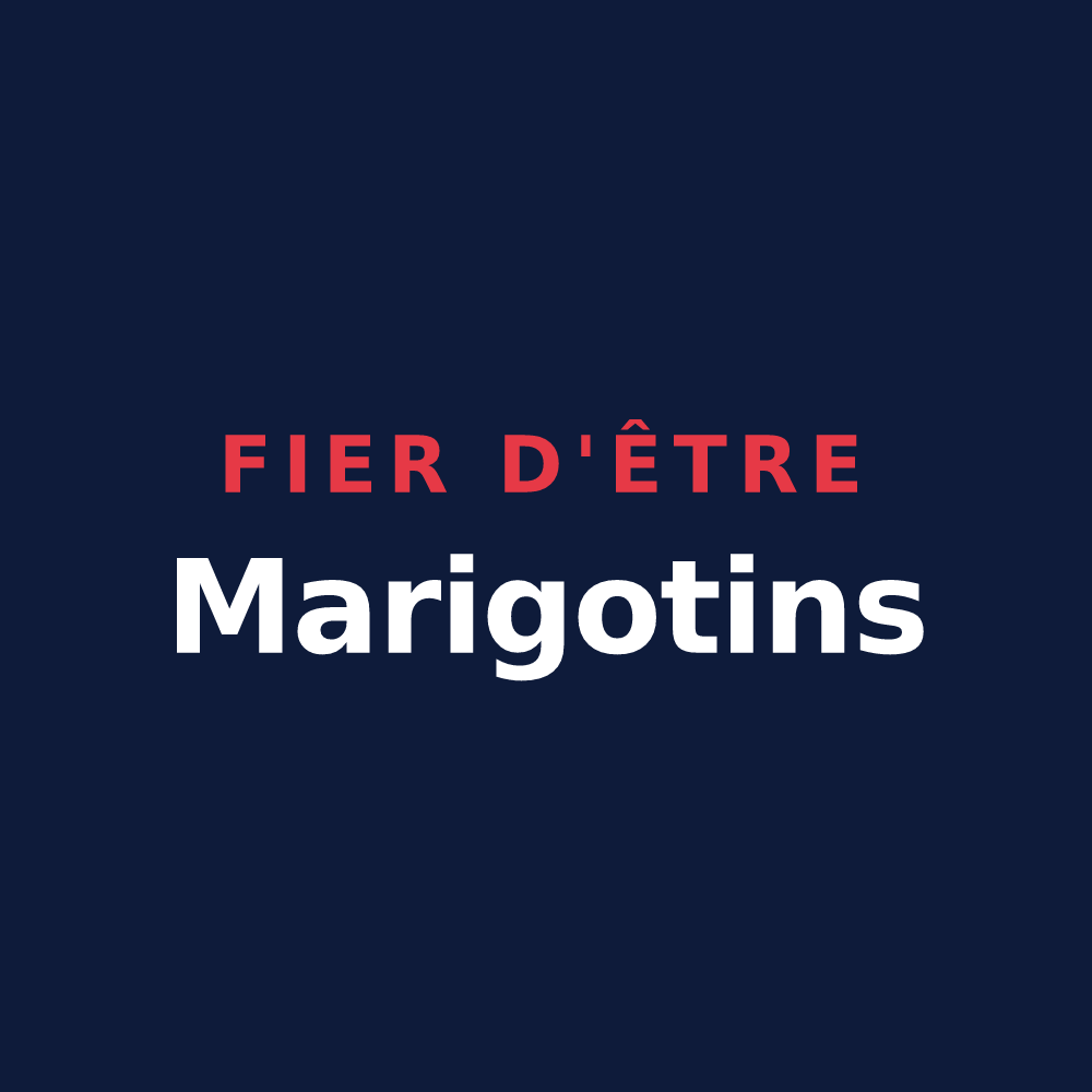 T-shirt « Fier d'être Marigotins » — design pour Le Marigot