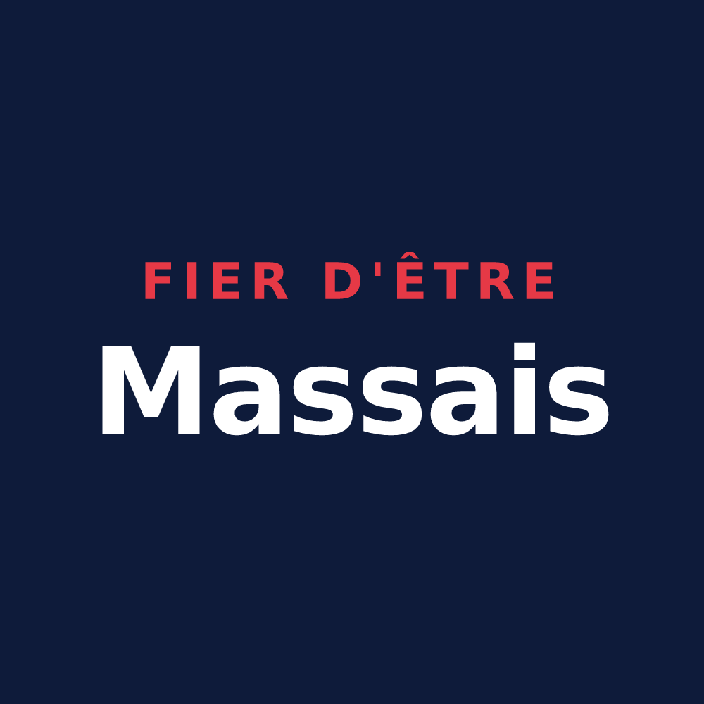 T-shirt « Fier d'être Massais » — design pour Le Mas-d'Agenais